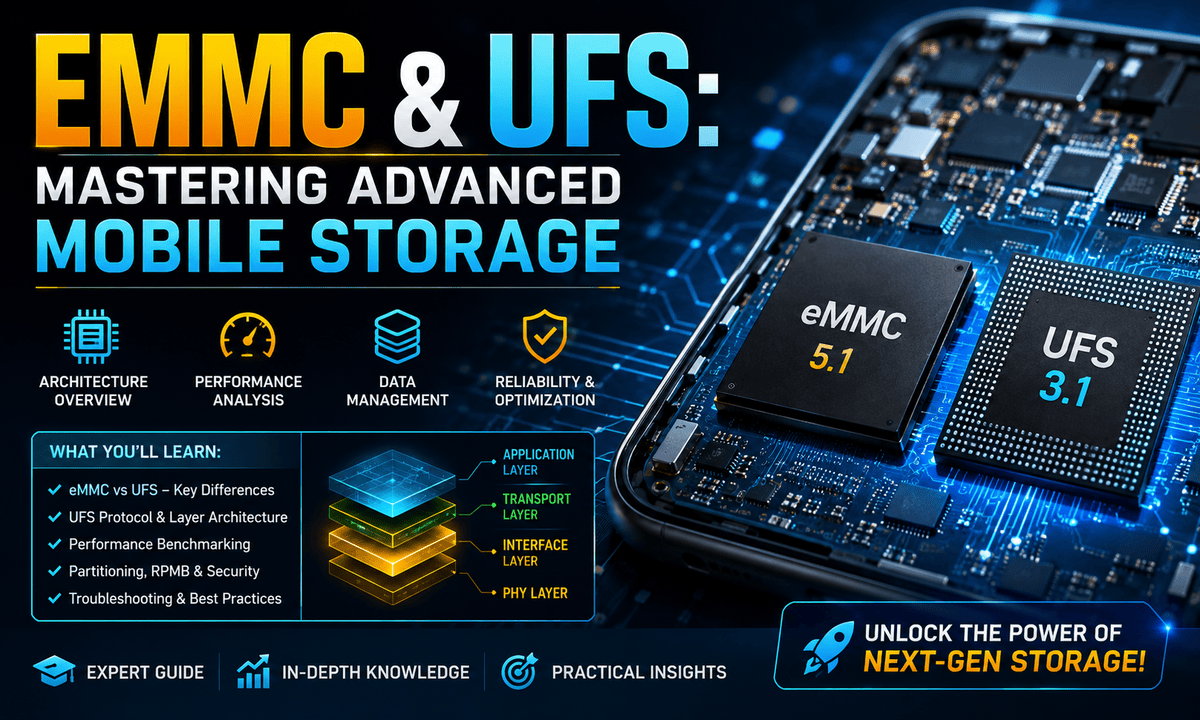 EMMC & UFS: Mastering Advanced Mobile Storage